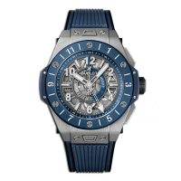 Hublot Big Bang Unico GMT Titanium Blue Ceramic 45mm 471.NL.7112.RX