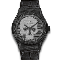 Hublot Classic Fusion 45 Skull Black Full Pavé 511.ND.9100.LR.1700.SKULL