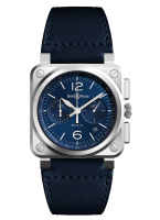 Bell & Ross BR 03-94 Blue Steel Chronograph BR0394-BLU-ST/SCA
