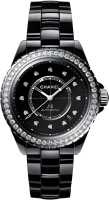 Chanel J-12 Diamond Bezel 38 H6526