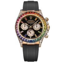 Rolex Cosmograph Daytona Rainbow 116595RBOW Rubber Strap