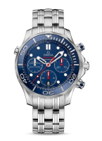 Omega Seamaster Diver 300m Co‑Axial Chronometer Chronograph 44mm 212.30.44.50.03.001