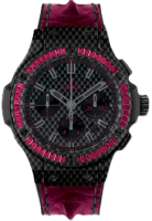 Hublot Big Bang Carbon Bezel Baguette Rubies 44mm 301.QX.1730.HR.1902
