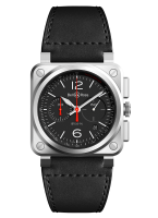 Bell & Ross BR 03-94 Black Steel Chronograph BR0394-BLC-ST/SCA