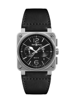 Bell & Ross BR 03-94 Steel Chronograph BR0394-BL-SI/SCA