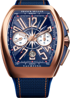 Franck Muller Vanguard Chronograph V 45 CC DT YACHTING 5N.BL BL.BL 5N