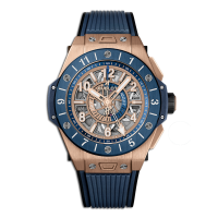 Hublot Big Bang Unico GMT King Gold Blue Ceramic 45mm 471.OL.7128.RX