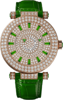 Franck Muller Ladies Collection Round Double Mystery 42-DM-D-2R-CD Green