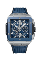Hublot Square Bang Unico Titanium Blue Ceramic 821.NL.5170.RX