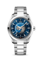 Omega Seamaster Aqua Terra Co-axial Master Chronometer GMT Worldtimer 43mm 220.10.43.22.03.001