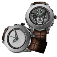 Valbray Oculus Chrono Argentique Grise VR03