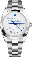 Rolex Milgauss 124300 41mm Mad Paris "Who Cares" Edition