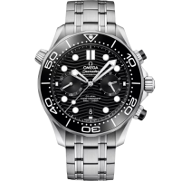 Omega Seamaster Diver 300m Co‑Axial Master Chronometer Chronograph 44mm 210.30.44.51.01.001