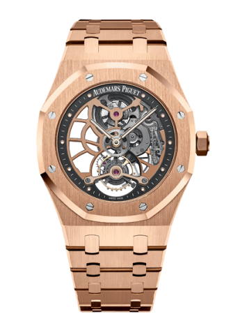 Audemars Piguet Royal Oak Tourbillon Extra-Thin Openworked Rose Gold 26518OR.OO.1220OR.01